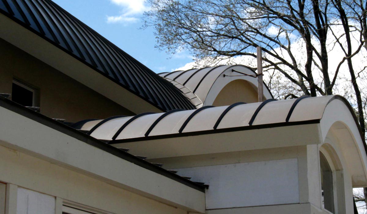 Curved 1" FieldLok Metal Wall ATAS International, Inc.