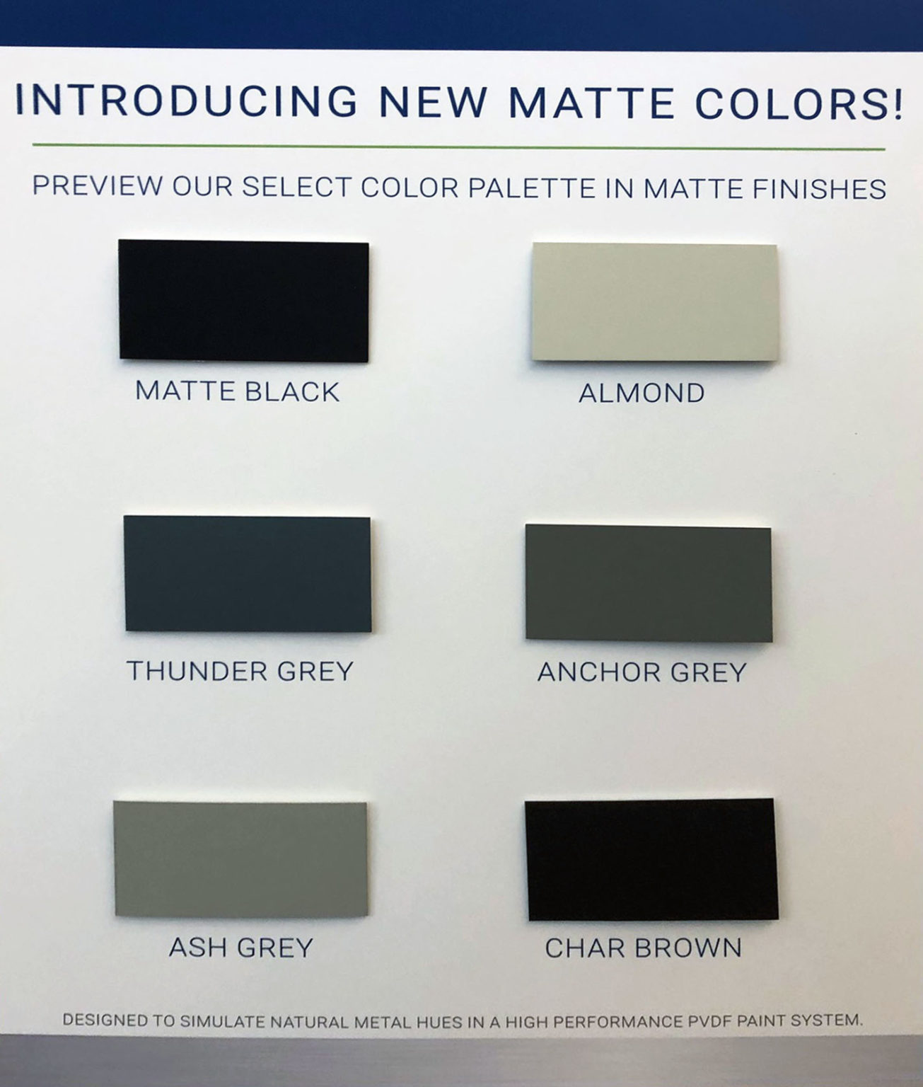 Matte Colors ATAS International, Inc.